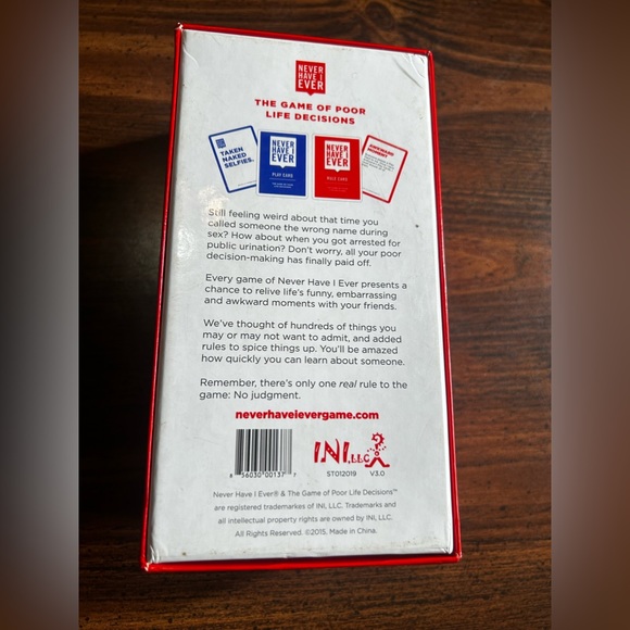 Ever Have I Ever Card Game - Picture 3 of 4